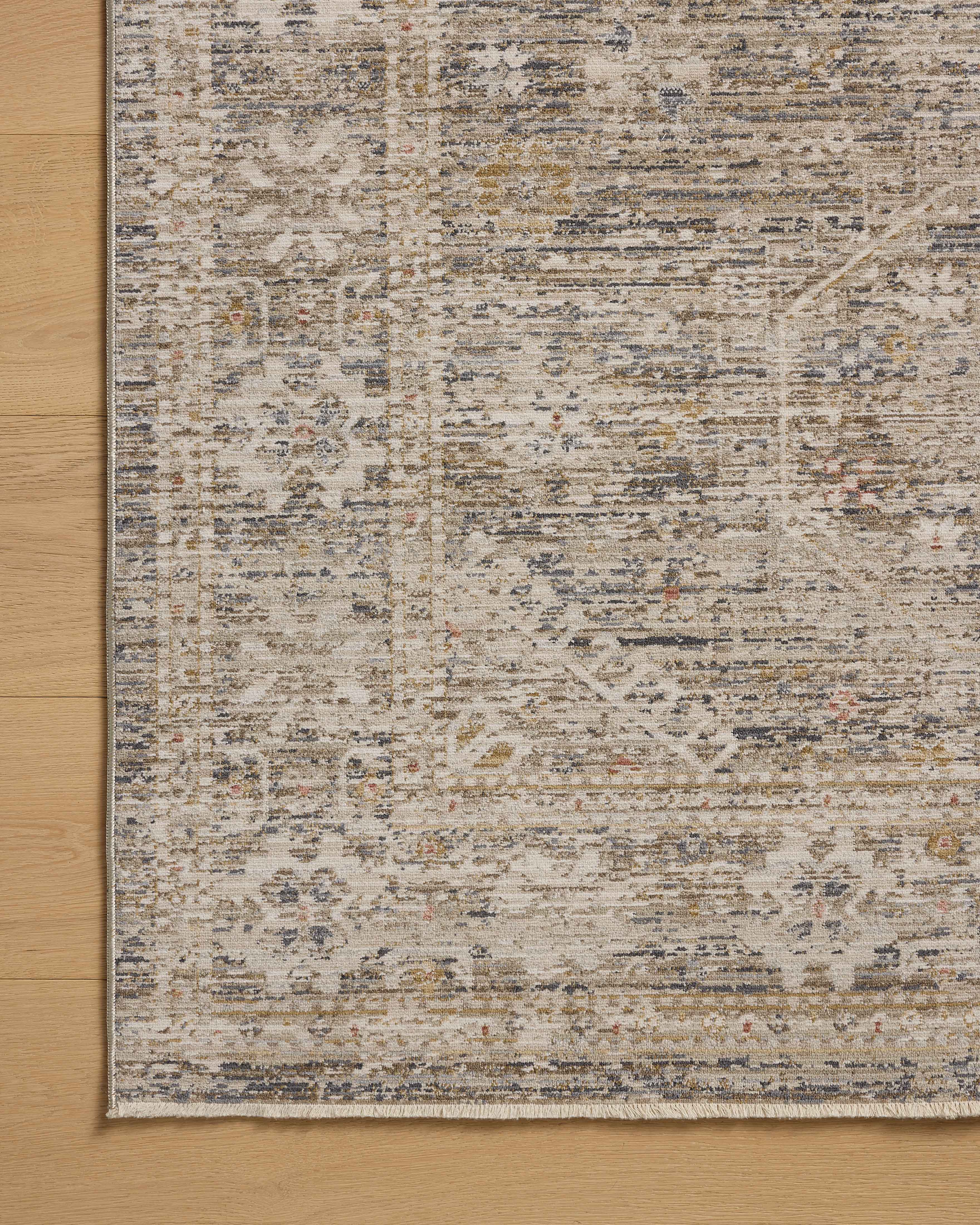 OVERSTOCK ITEM - Loloi Ida Taupe / Multi Rug - 5'-3" x 7'-6" IN STORE - Sale Rug Loloi