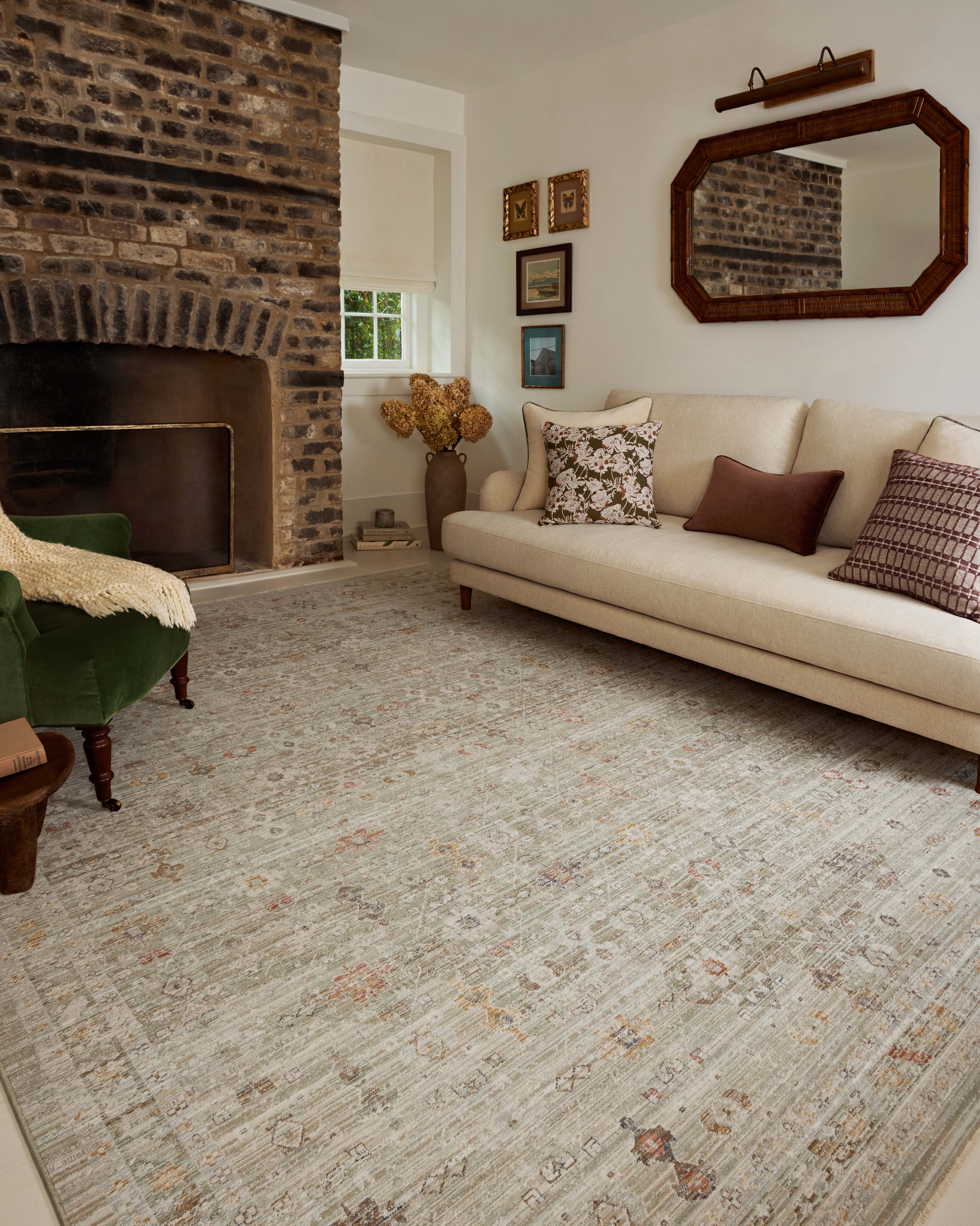 Chris Loves Julia x Loloi Ida Spa / Multi Rug RUGS - vintage inspired Loloi