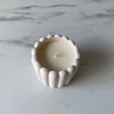 Ribbed Jar Soy Wax Candle candle Estelle (Faire)