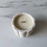Flower Shape Jar Soy Wax Candle candle Estelle (Faire)
