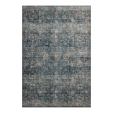 Loloi Anniston Lagoon / Natural Washable Rug RUGS-patterned Loloi