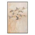 "Deco Flight" Framed Canvas ARTWORK - painting Moe's Furniture