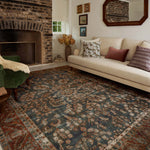 IN STORE - Loloi Jules Ocean / Spice Rug IN STORE - Rugs Loloi