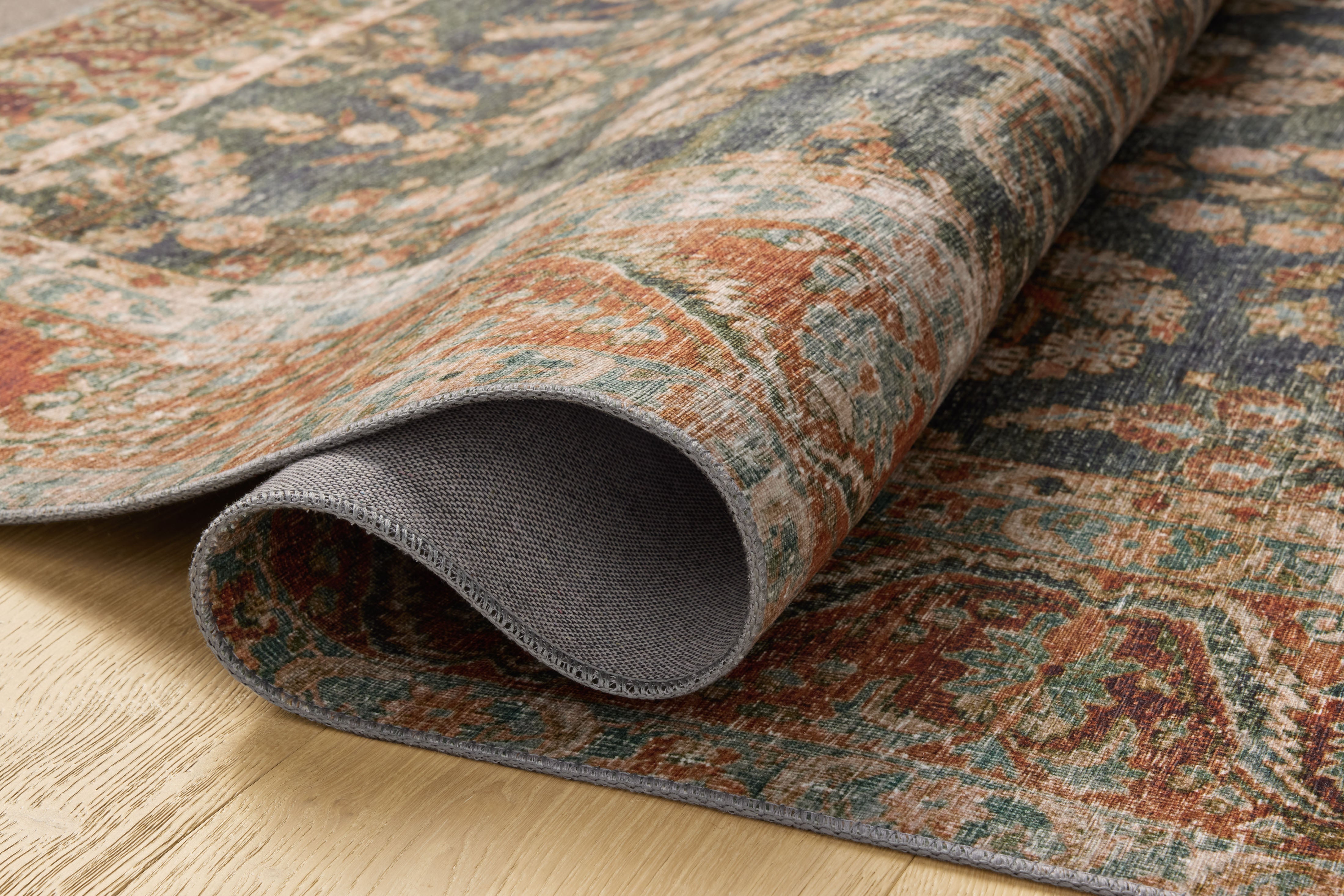 IN STORE - Loloi Jules Ocean / Spice Rug IN STORE - Rugs Loloi