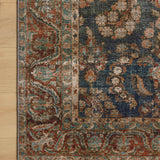 IN STORE - Loloi Jules Ocean / Spice Rug IN STORE - Rugs Loloi