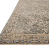 Magnolia Home by Joanna Gaines x Loloi Junie Blue / Natural Rug RUGS - vintage inspired Loloi