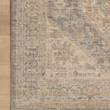 Magnolia Home by Joanna Gaines x Loloi Junie Denim / Natural Rug RUGS - vintage inspired Loloi