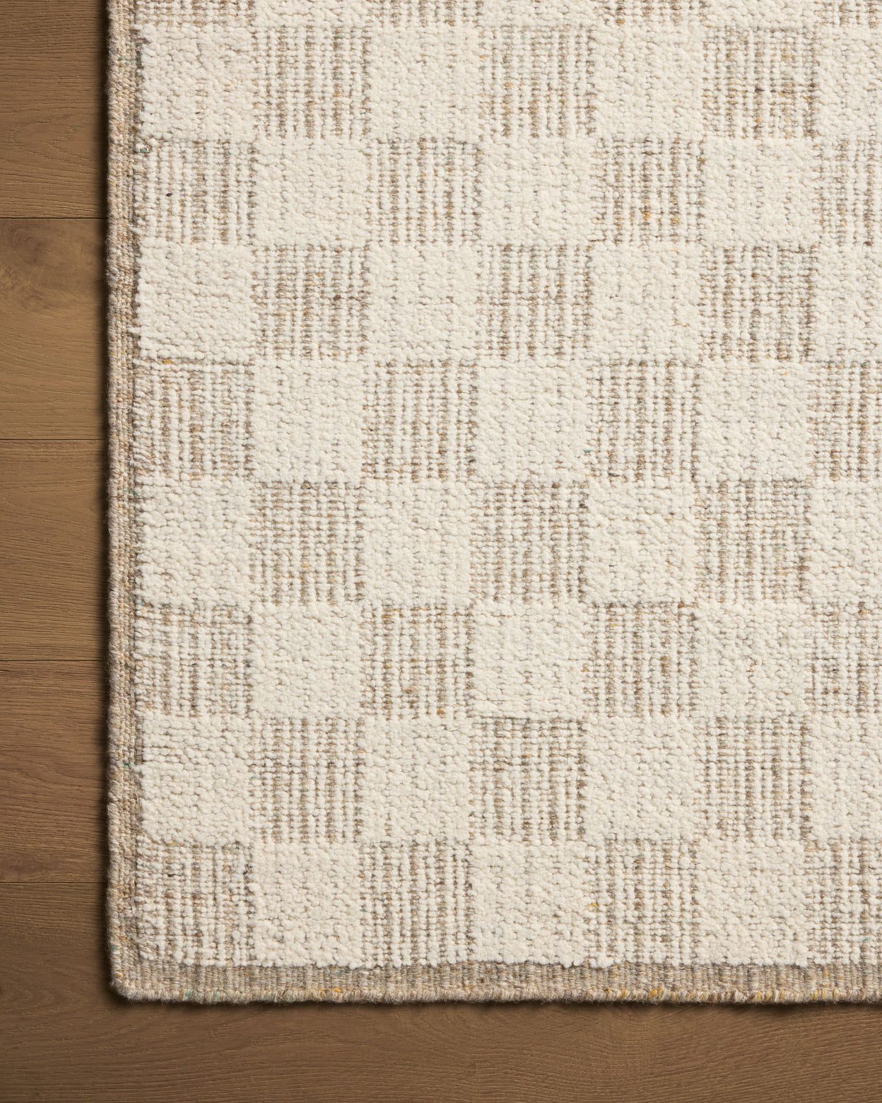 Brigette Romanek x Loloi Knox Ivory / Khaki Rug 1- RUGS - wool Loloi