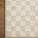 Brigette Romanek x Loloi Knox Ivory / Khaki Rug 1- RUGS - wool Loloi