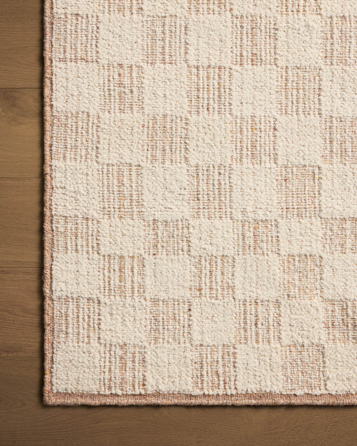 Brigette Romanek x Loloi Knox Ivory / Terracotta Rug 1- RUGS - wool Loloi