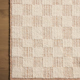 Brigette Romanek x Loloi Knox Ivory / Terracotta Rug 1- RUGS - wool Loloi
