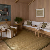 Amber Lewis x Loloi Lilah Natural / Olive Rug