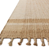 Magnolia Home by Joanna Gaines x Loloi Louie Ivory / Natural RUGS - jute Loloi
