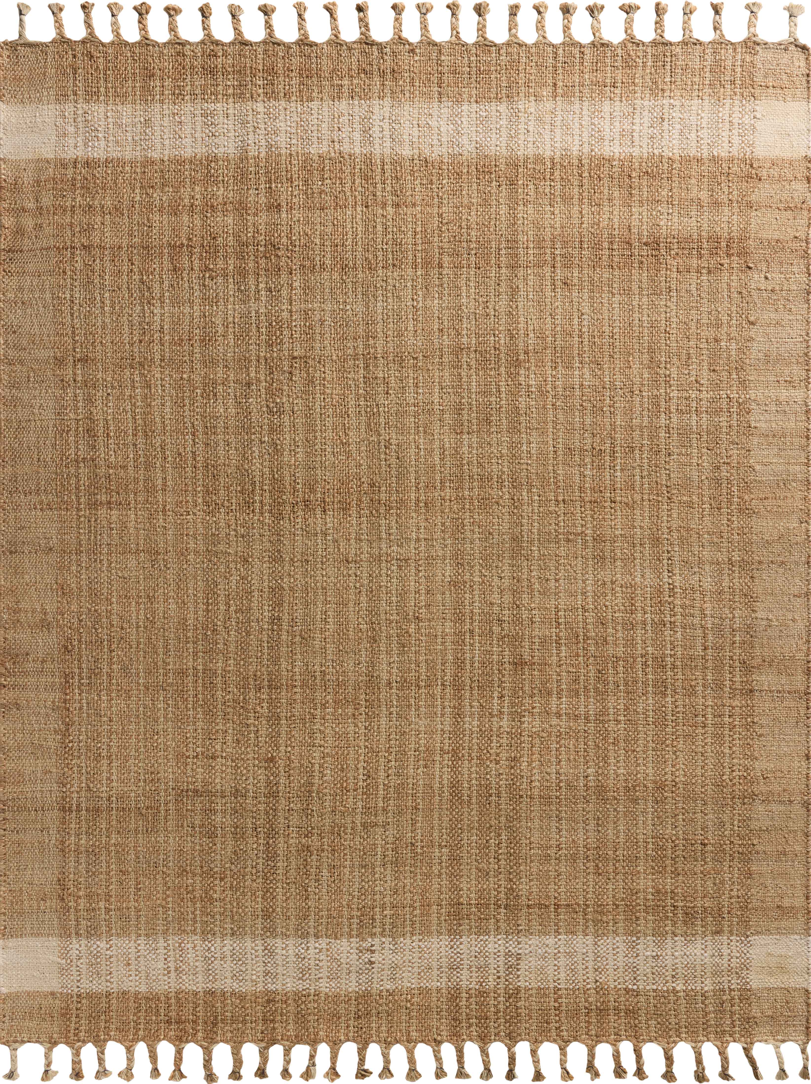 Magnolia Home by Joanna Gaines x Loloi Louie Natural / Ivory RUGS - jute Loloi