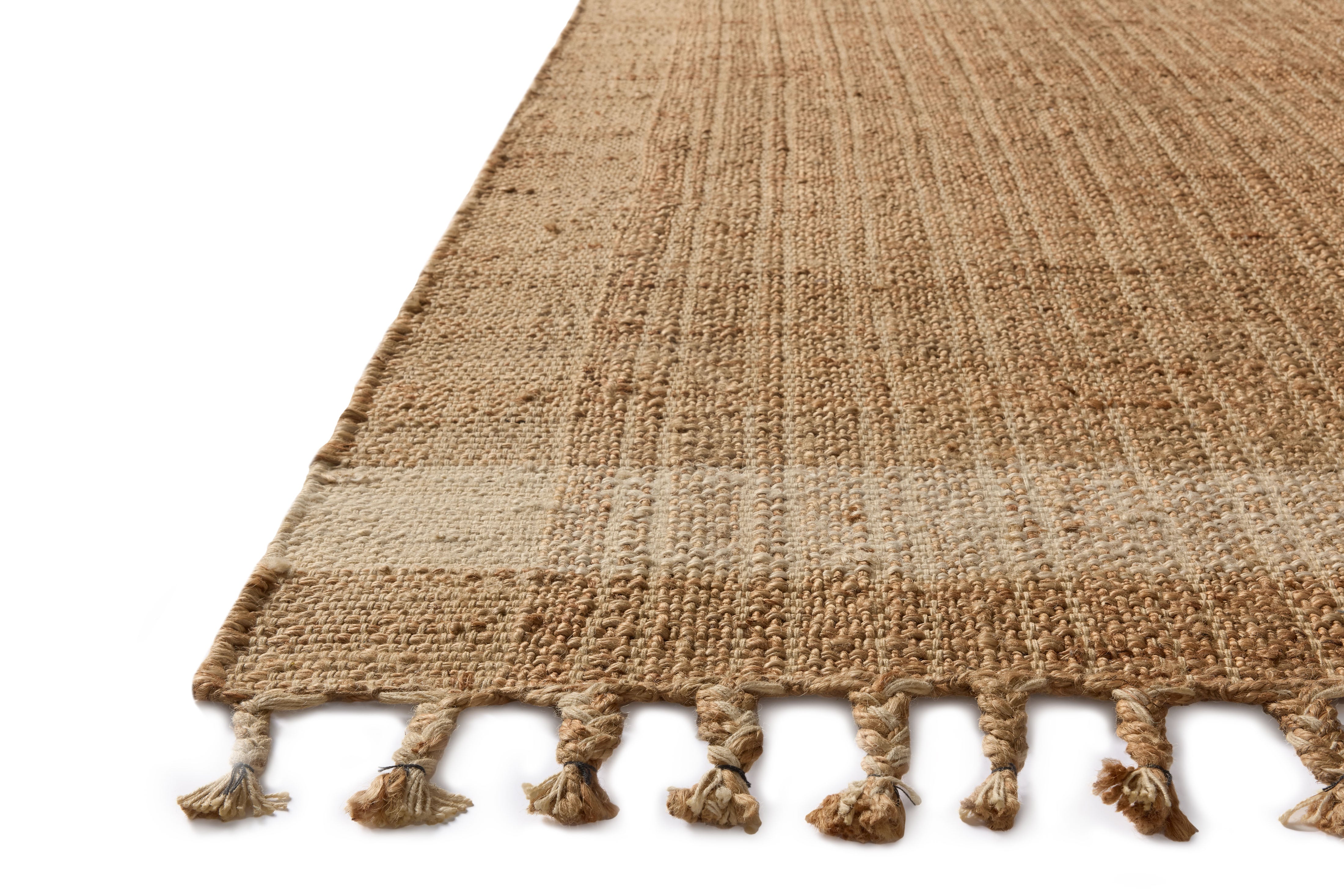 Magnolia Home by Joanna Gaines x Loloi Louie Natural / Ivory RUGS - jute Loloi