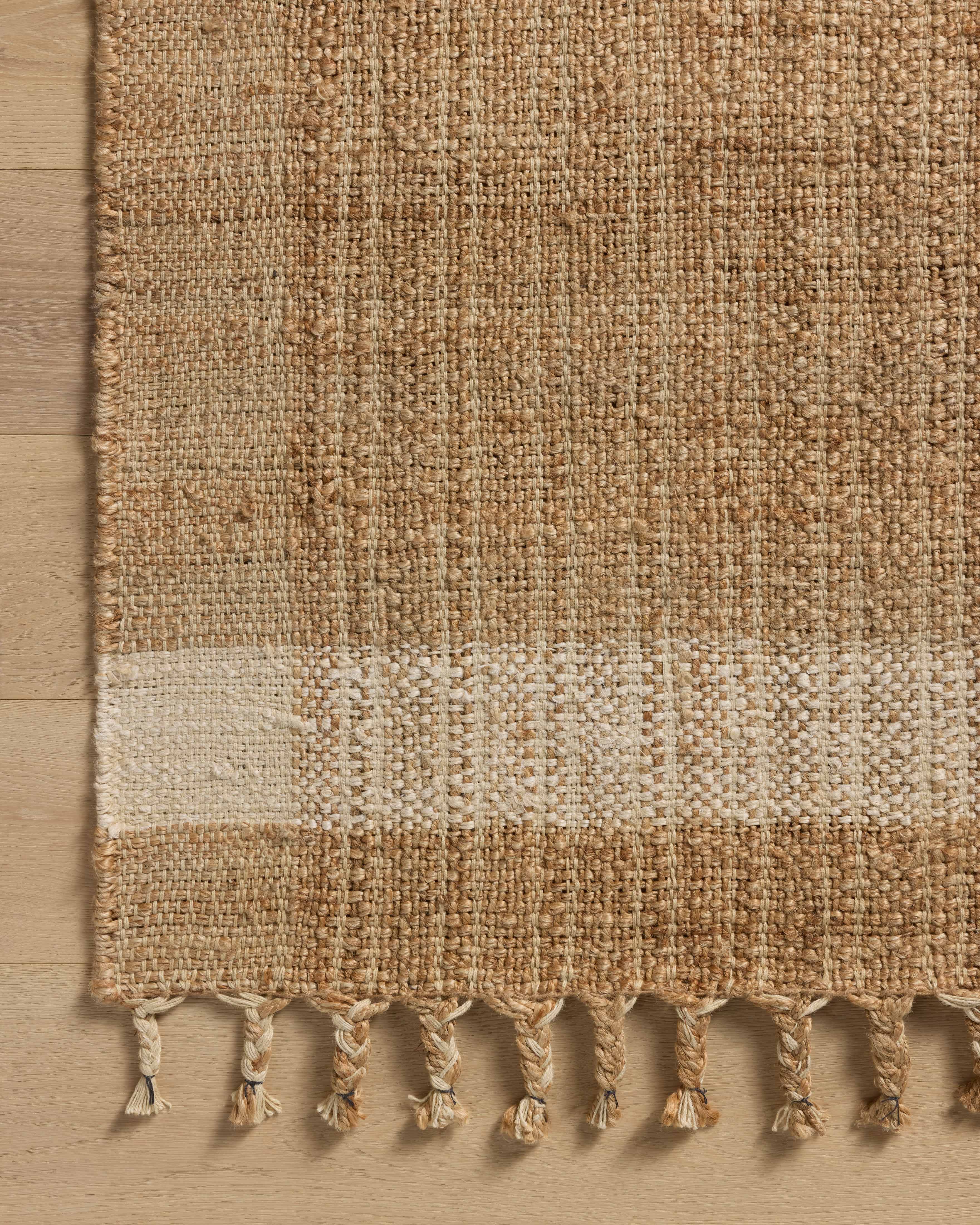 Magnolia Home by Joanna Gaines x Loloi Louie Natural / Ivory RUGS - jute Loloi