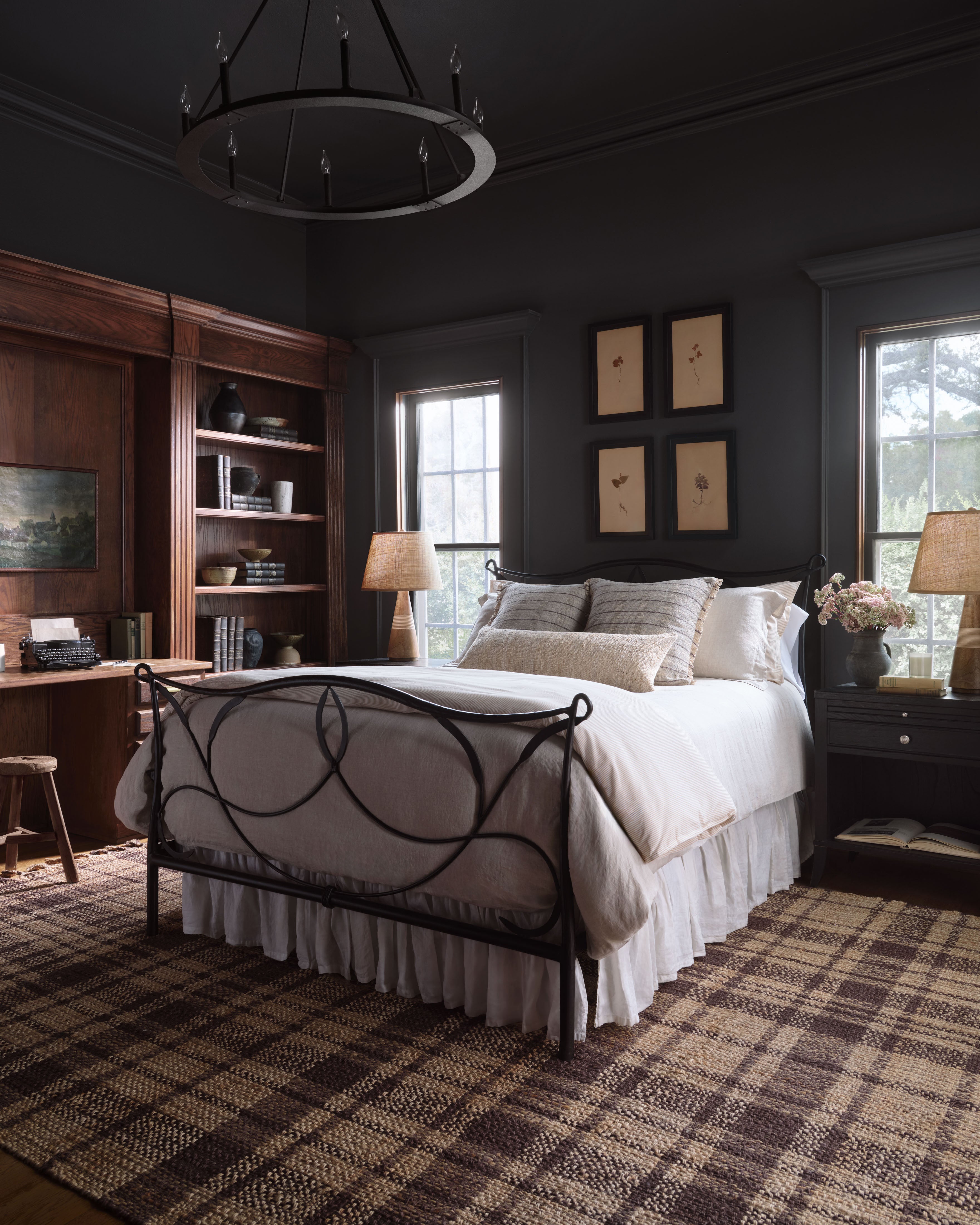 Magnolia Home by Joanna Gaines x Loloi Louie Natural / Espresso RUGS - jute Loloi