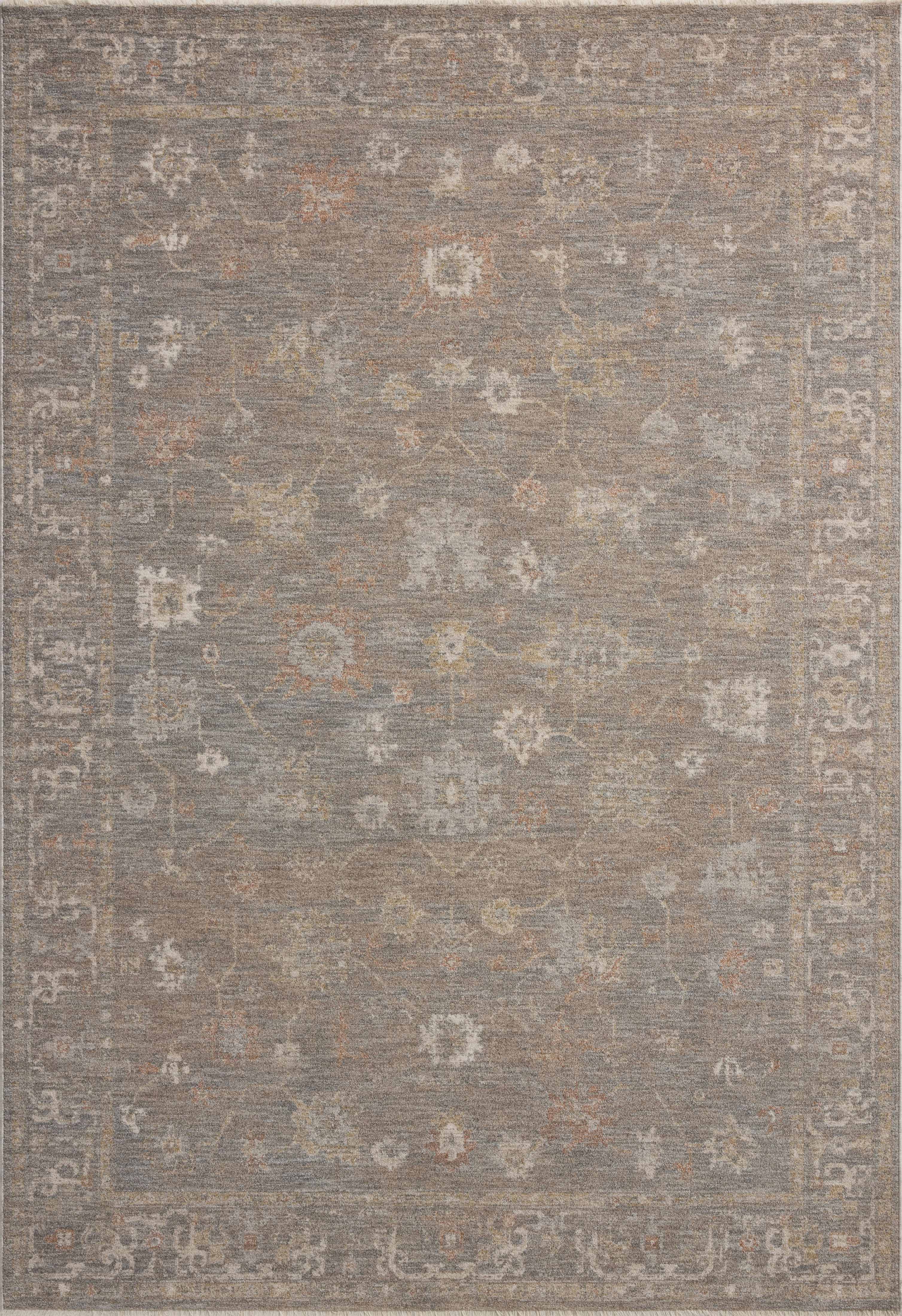 Chris Loves Julia x Loloi Louisa Stone / Multi Rug RUGS - vintage inspired Loloi