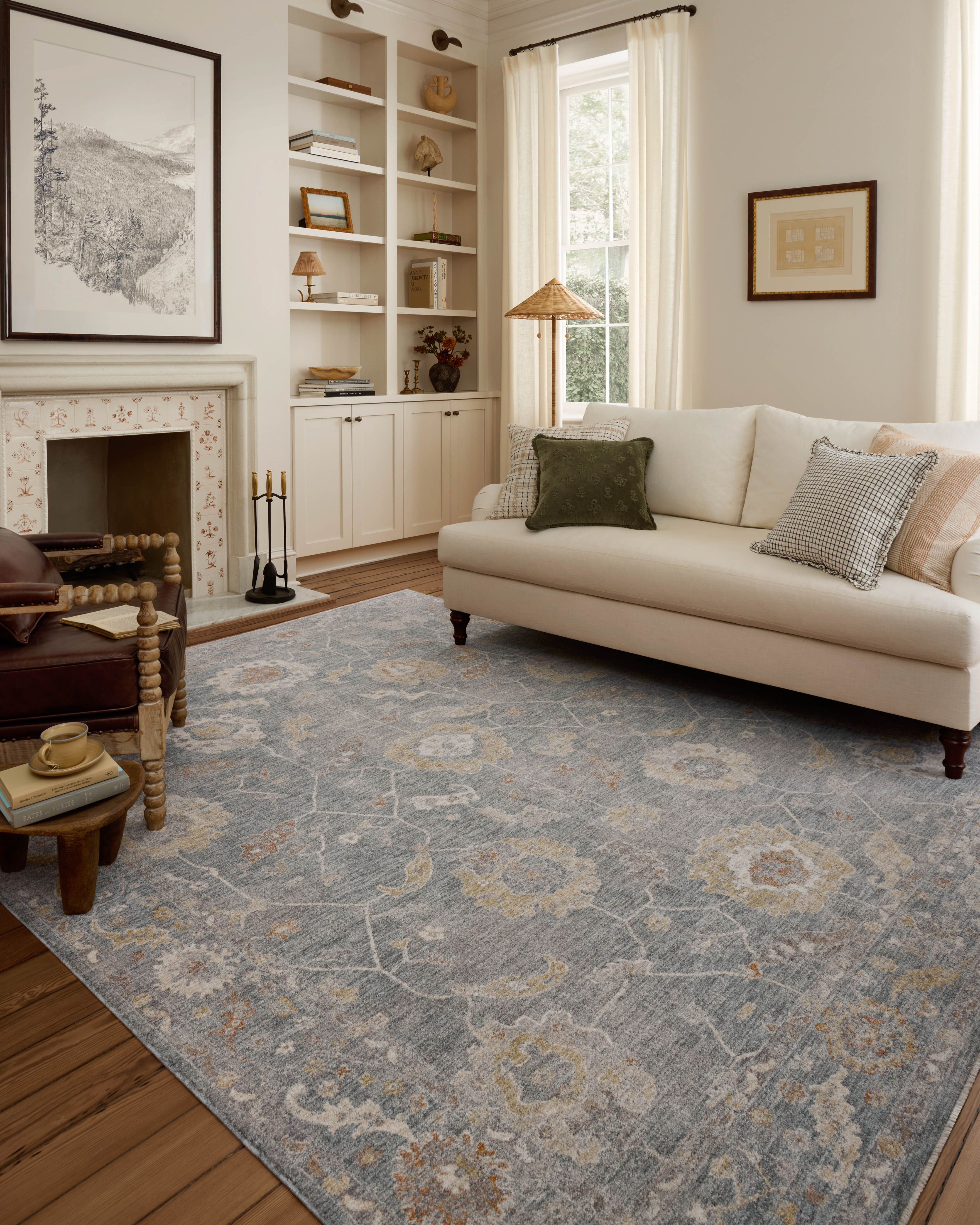 Chris Loves Julia x Loloi Louisa Ocean / Sunset Rug RUGS - vintage inspired Loloi