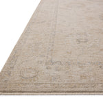 Chris Loves Julia x Loloi Louisa Oatmeal / Slate Rug RUGS - vintage inspired Loloi