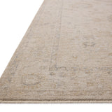 Chris Loves Julia x Loloi Louisa Oatmeal / Slate Rug RUGS - vintage inspired Loloi