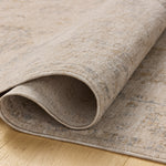Chris Loves Julia x Loloi Louisa Oatmeal / Slate Rug RUGS - vintage inspired Loloi