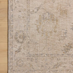 Chris Loves Julia x Loloi Louisa Oatmeal / Slate Rug RUGS - vintage inspired Loloi