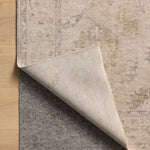 Chris Loves Julia x Loloi Louisa Oatmeal / Slate Rug RUGS - vintage inspired Loloi