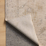 Chris Loves Julia x Loloi Louisa Oatmeal / Slate Rug RUGS - vintage inspired Loloi