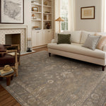 Chris Loves Julia x Loloi Louisa Lagoon / Ivory Rug RUGS - vintage inspired Loloi