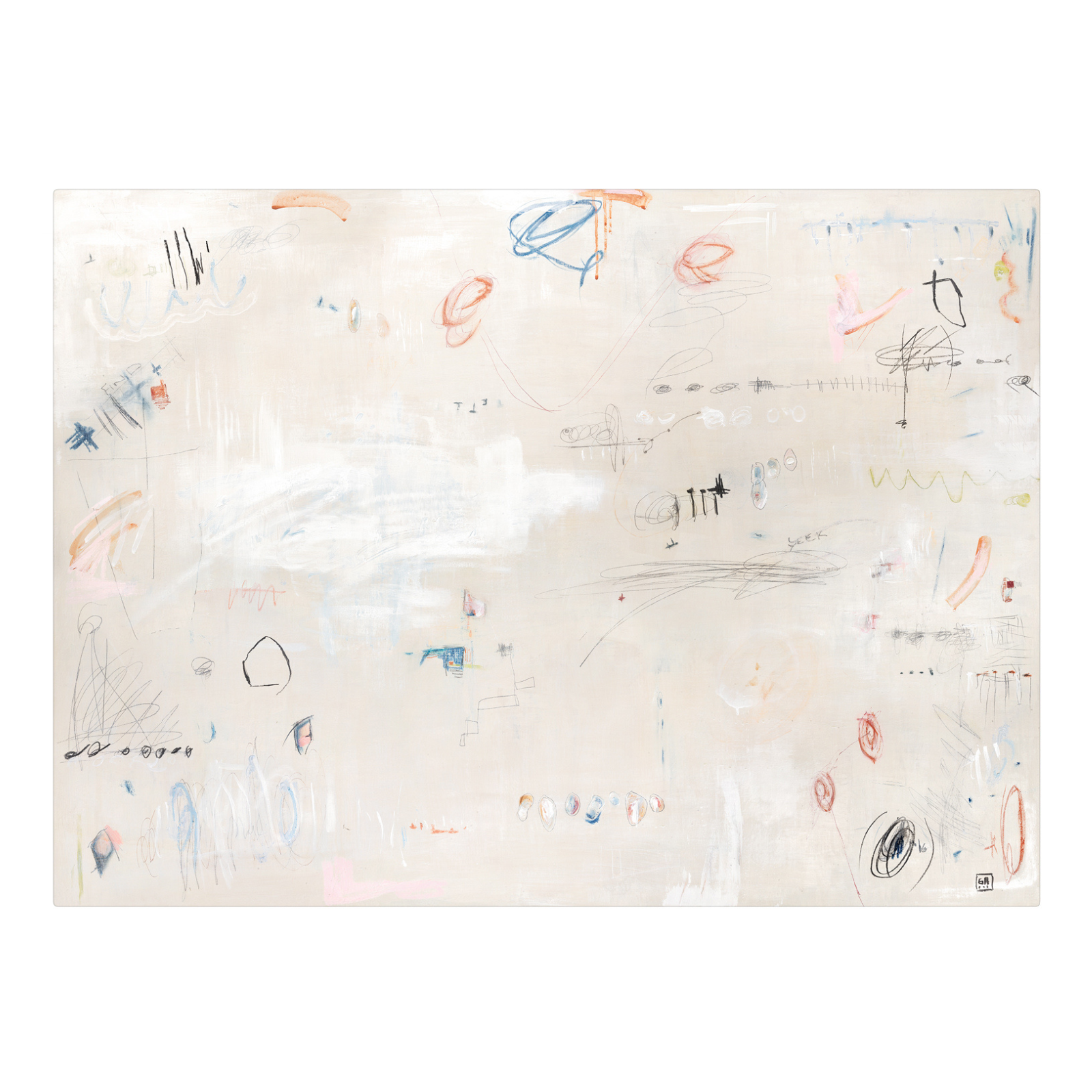 "Lively Scatters" Gallery Wrap Canvas ARTWORK - print Celadon Art