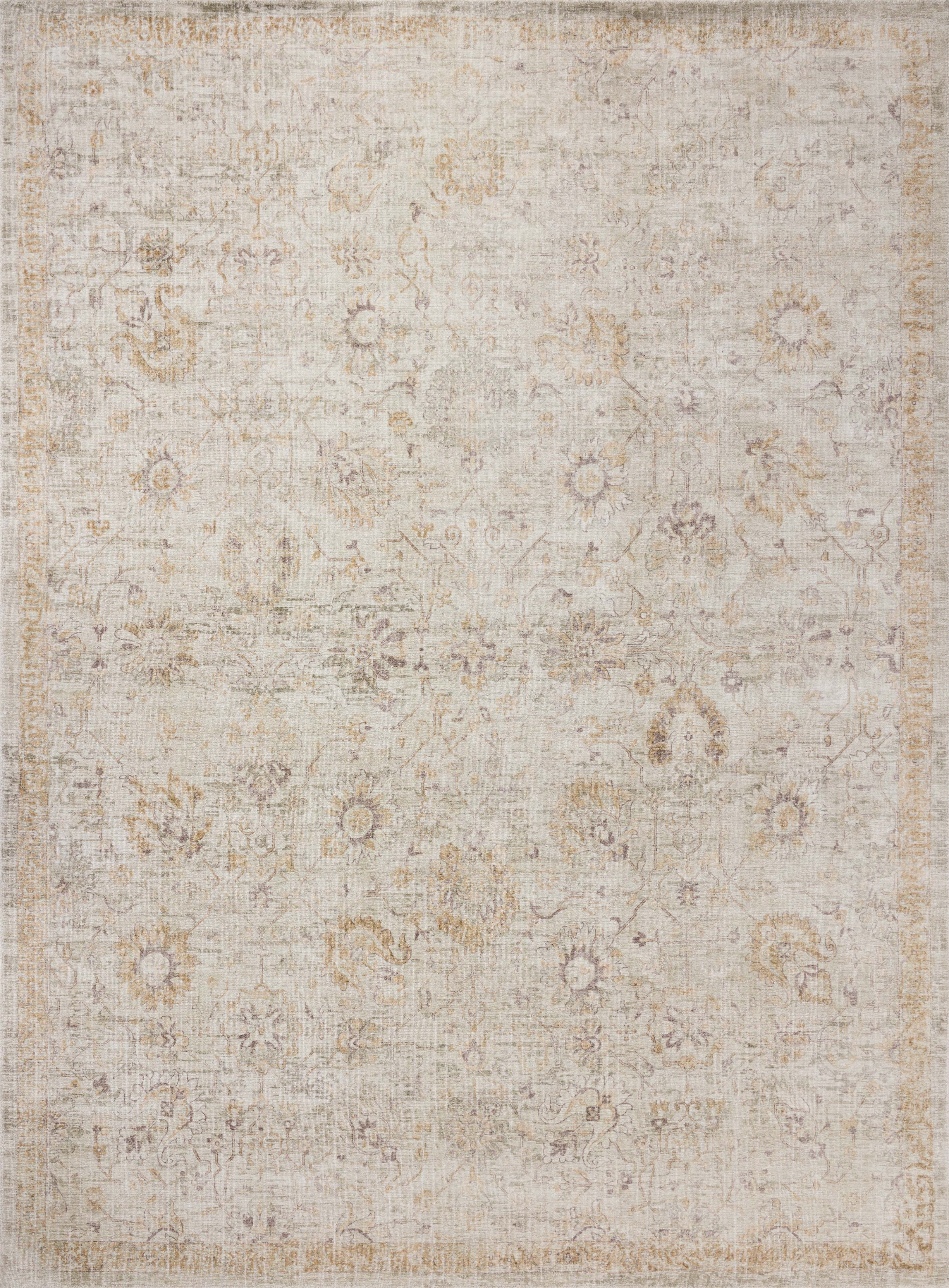 Loloi Marcella Sage / Gold Rug RUGS-patterned Loloi