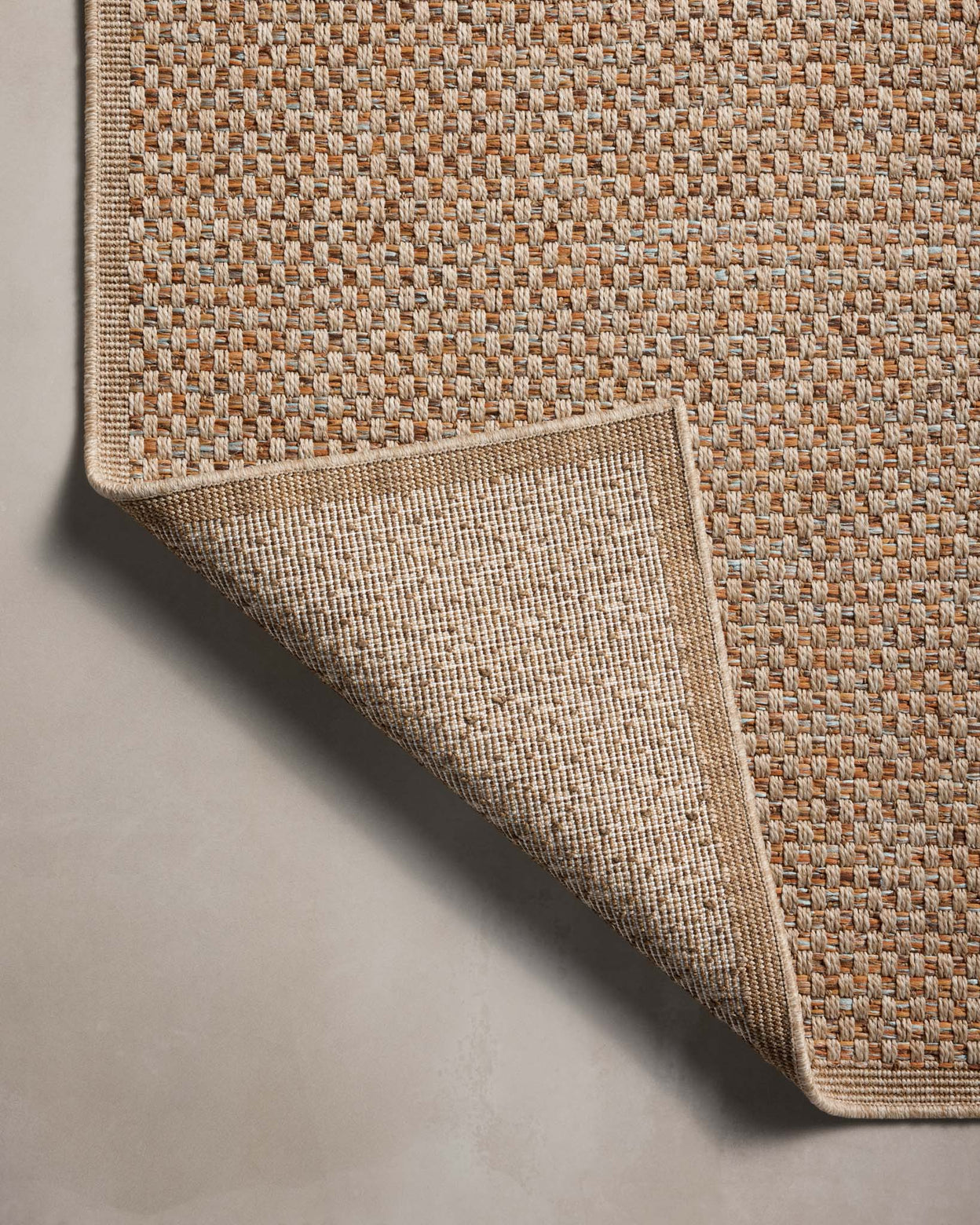 Loloi Merrick Oatmeal / Sunrise Rug 5-Rugs - indoor/outdoor Loloi