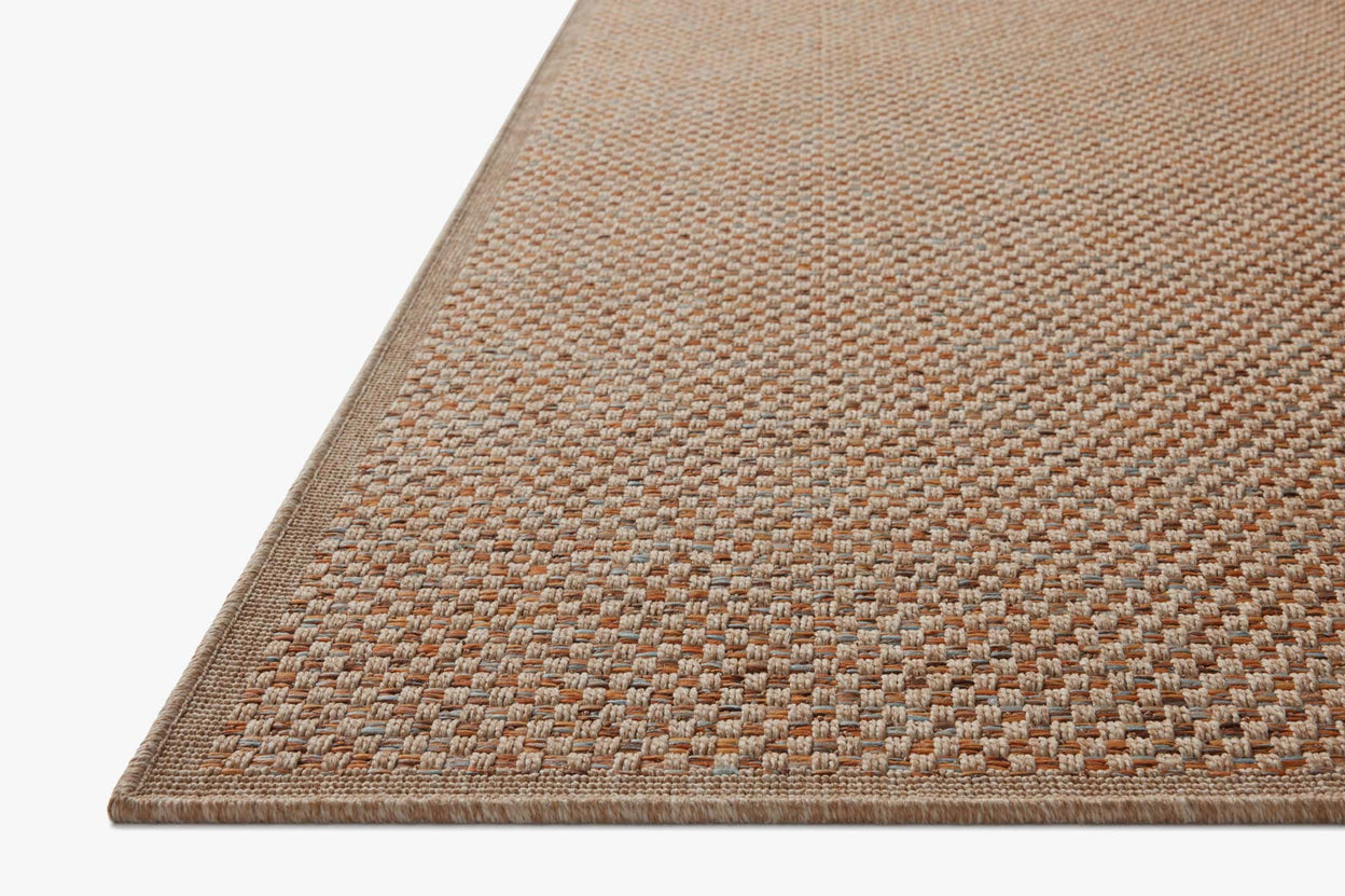 Loloi Merrick Oatmeal / Sunrise Rug 5-Rugs - indoor/outdoor Loloi