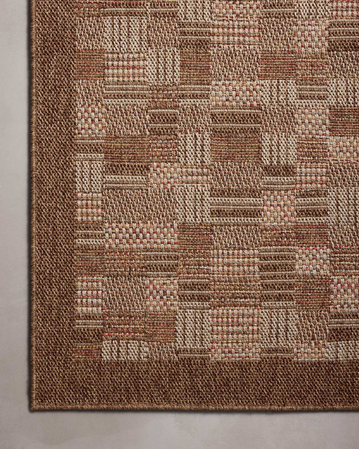 Loloi Merrick Chestnut / Fiesta Rug 5-Rugs - indoor/outdoor Loloi