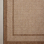 Loloi Merrick Chestnut / Oatmeal Rug 5-Rugs - indoor/outdoor Loloi