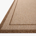 Loloi Merrick Chestnut / Oatmeal Rug 5-Rugs - indoor/outdoor Loloi