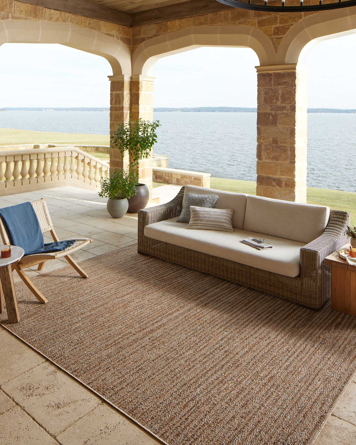 Loloi Merrick Oatmeal / Multi Rug 5-Rugs - indoor/outdoor Loloi