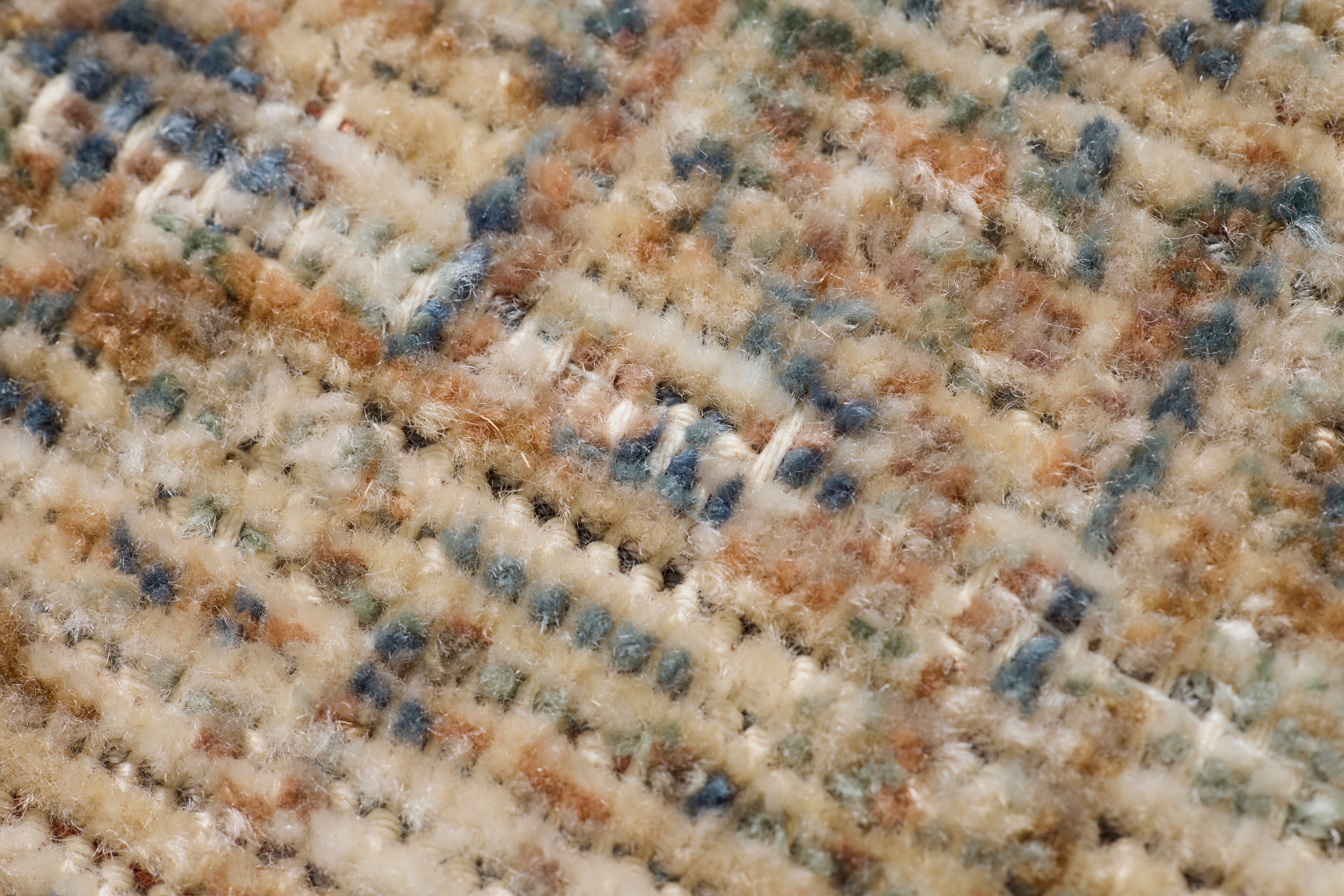Amber Lewis x Loloi Molly Natural / Denim Rug 0-RUGS-patterned Loloi