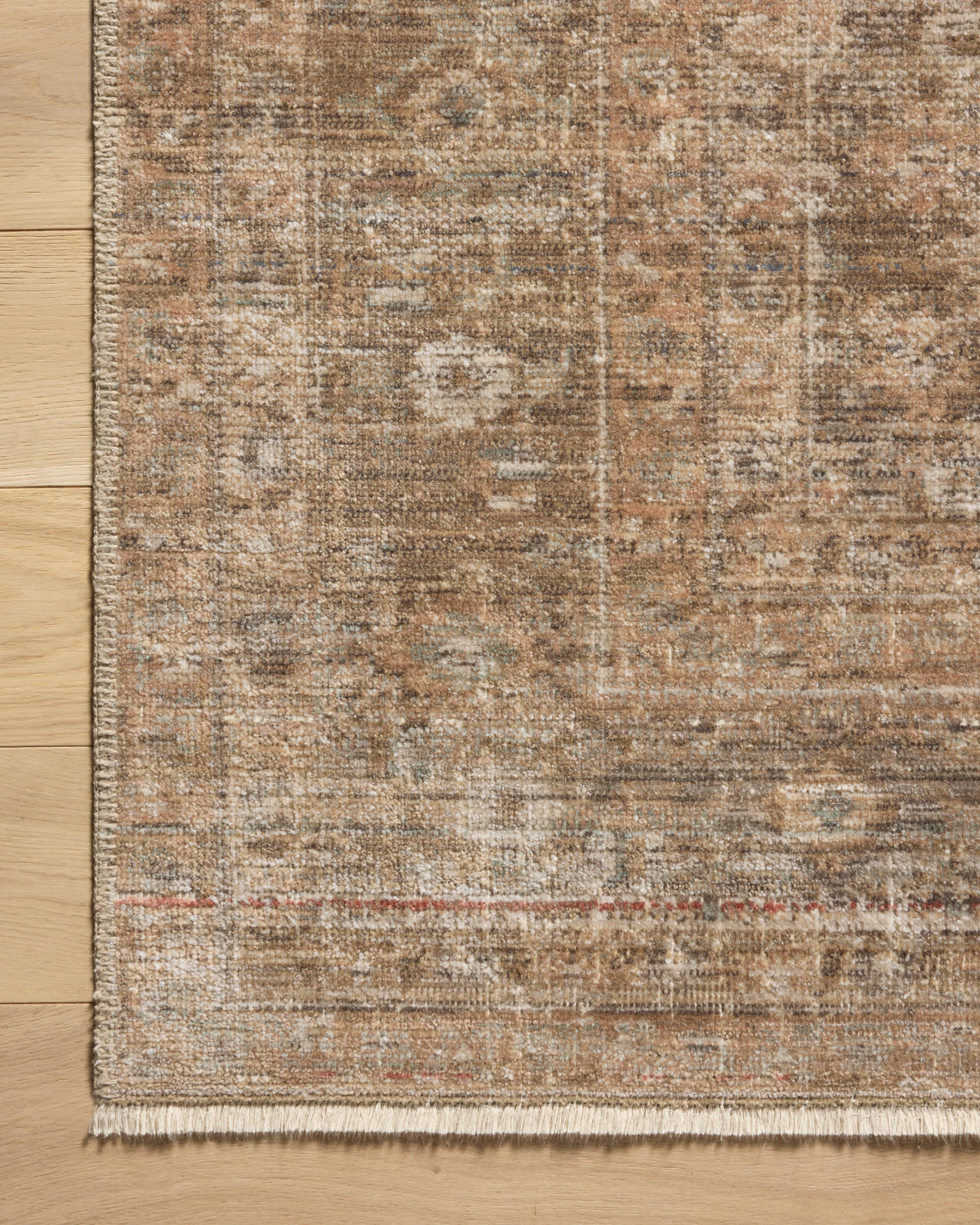 Amber Lewis x Loloi Molly Gold / Blue Rug 0-RUGS-patterned Loloi