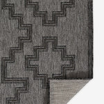 Harbor Charcoal Trellis Outdoor Rug 5-Rugs - indoor/outdoor Momeni