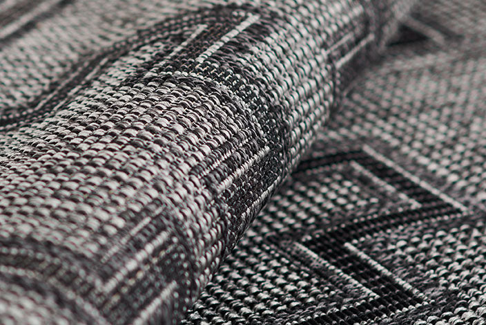 Harbor Charcoal Trellis Outdoor Rug 5-Rugs - indoor/outdoor Momeni