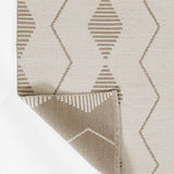 Mallow Beige Reversible Rug 5-Rugs - indoor/outdoor Momeni