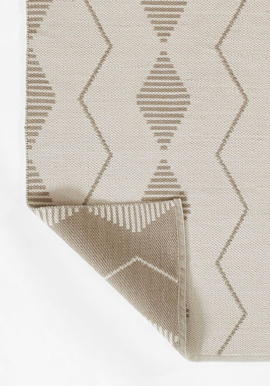 Mallow Beige Reversible Rug 5-Rugs - indoor/outdoor Momeni