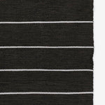 Ripple Black Stripe Reversible Rug 5-Rugs - indoor/outdoor Momeni