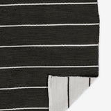 Ripple Black Stripe Reversible Rug 5-Rugs - indoor/outdoor Momeni