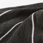 Ripple Black Stripe Reversible Rug 5-Rugs - indoor/outdoor Momeni