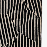 Xavier Black Waves Rug 0-rugs-patterned Momeni