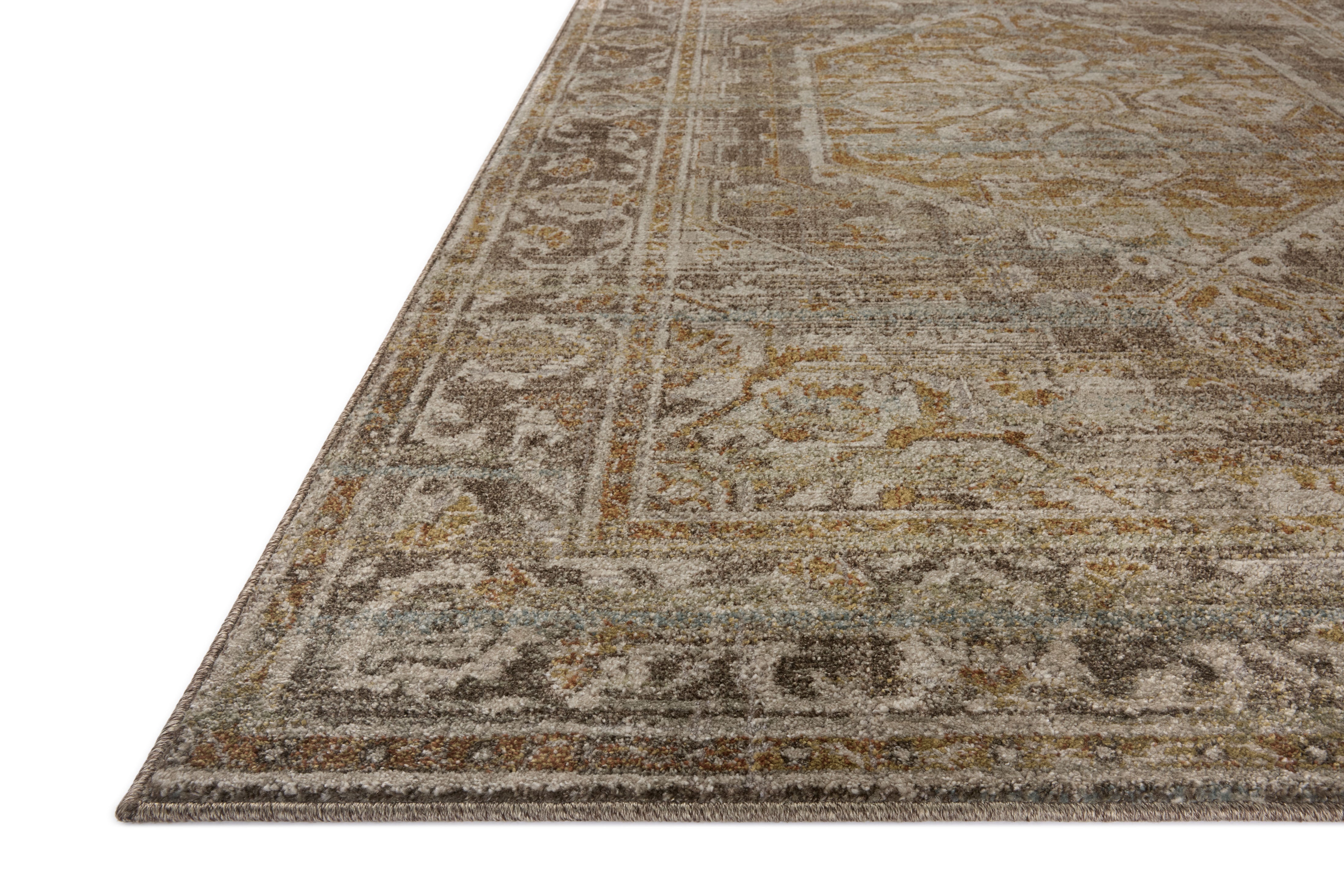 Magnolia Home by Joanna Gaines x Loloi Mona Bark / Sunrise Rug 0-RUGS-jute Loloi