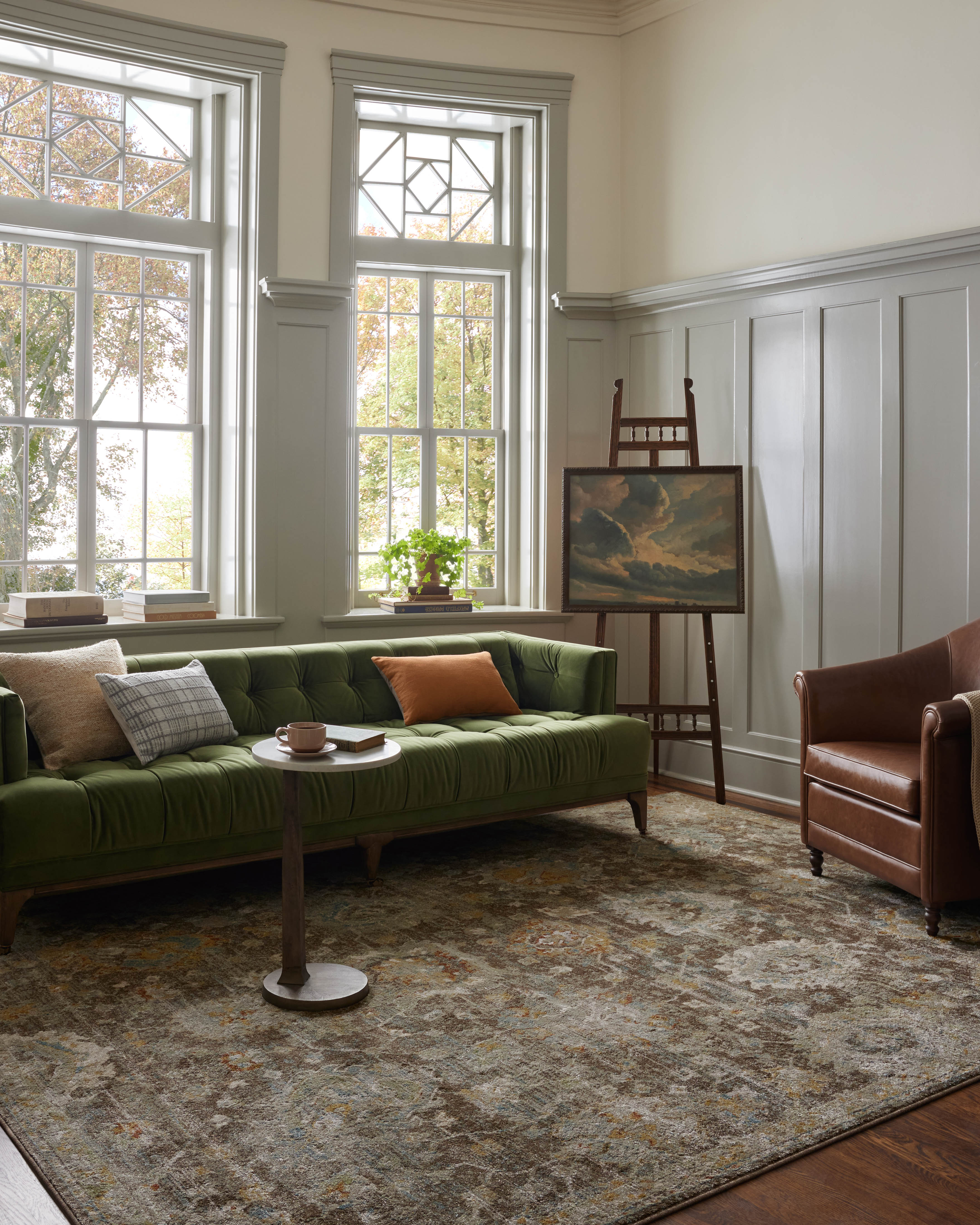 Magnolia Home by Joanna Gaines x Loloi Mona Bark / Multi Rug 0-RUGS-jute Loloi